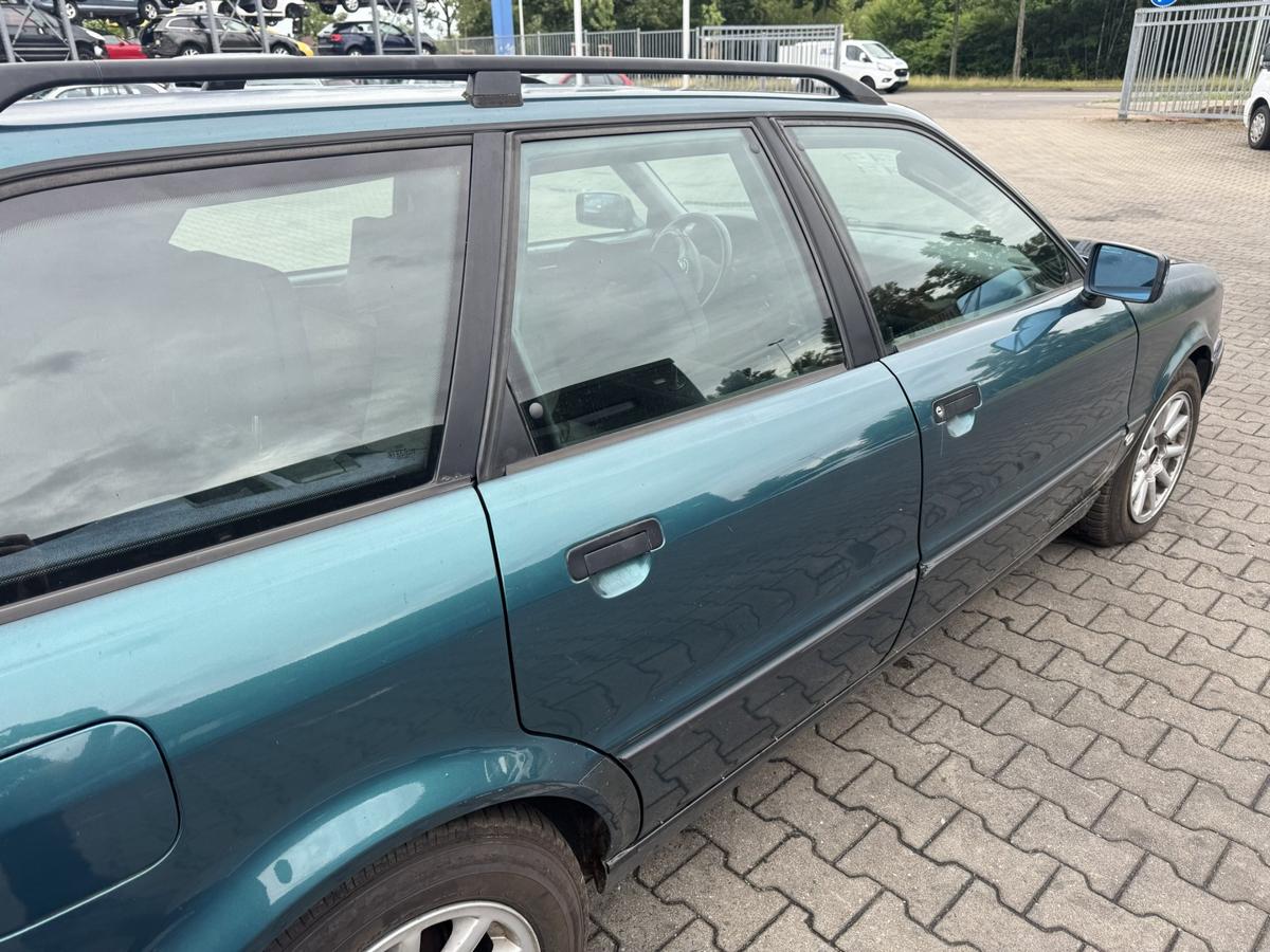 Audi 80B4 original T&uuml;r hinten rechts LZ6P Gomera Gr&uuml;nmet. Kombi Avant Bj.1993